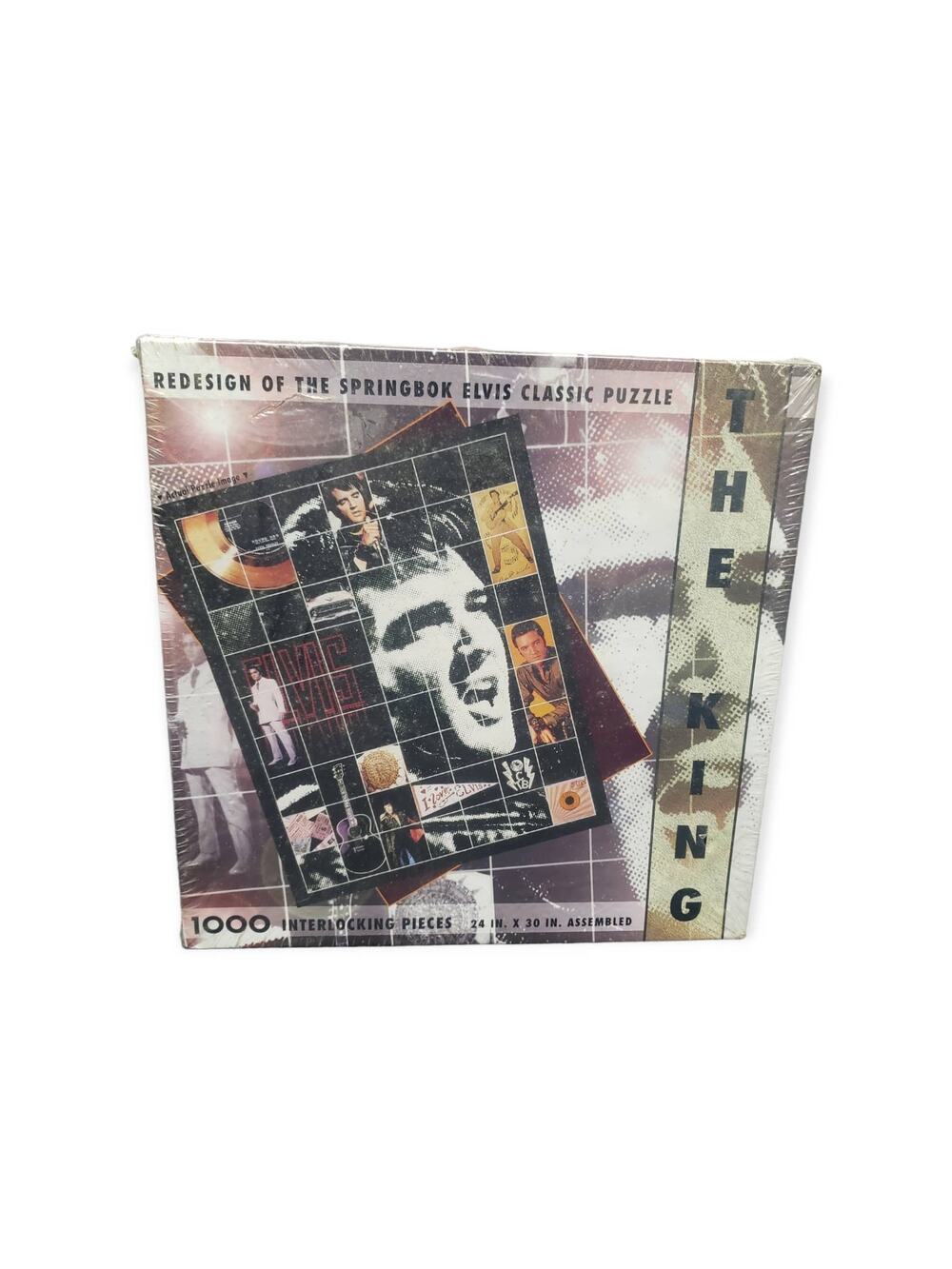 Elvis THE KING Redesign of the Springbok Classic Puzzle 1000 Pieces By Hallmark